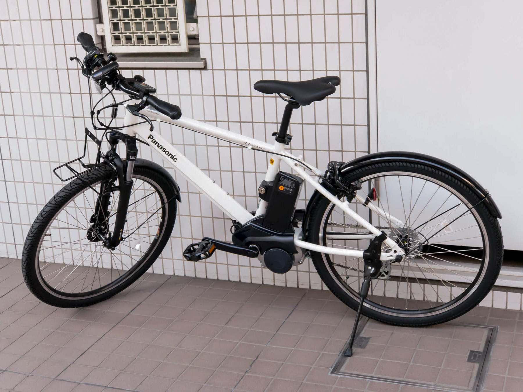 大阪 パナソニック ハリヤ 電動自転車 アシスト 新型 12Ah MTBロード 