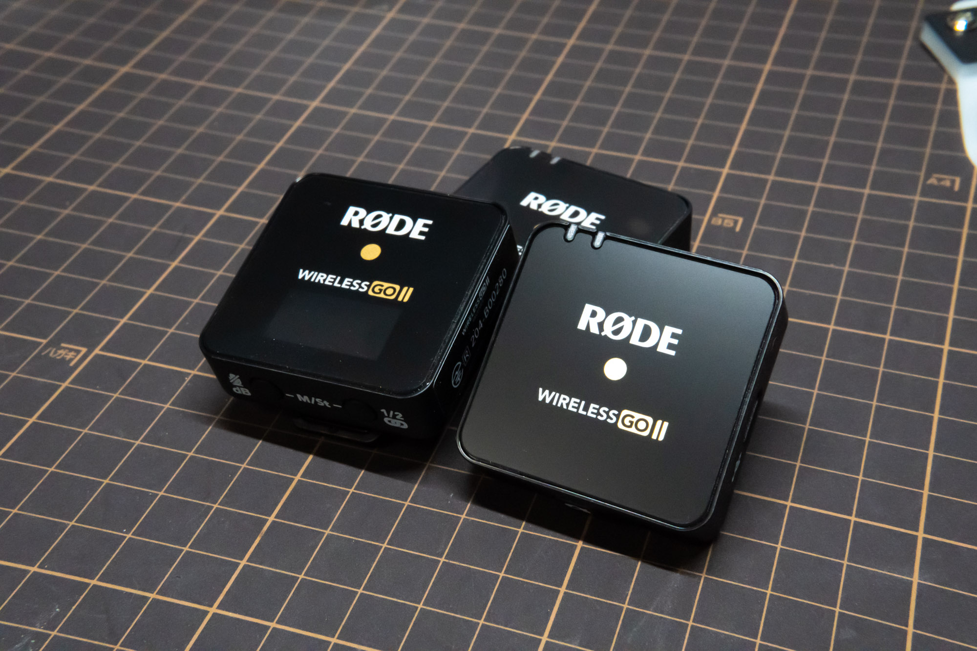 RODE Wireless GO II、保護フィルムとファームウェア更新 – 道具眼日誌 